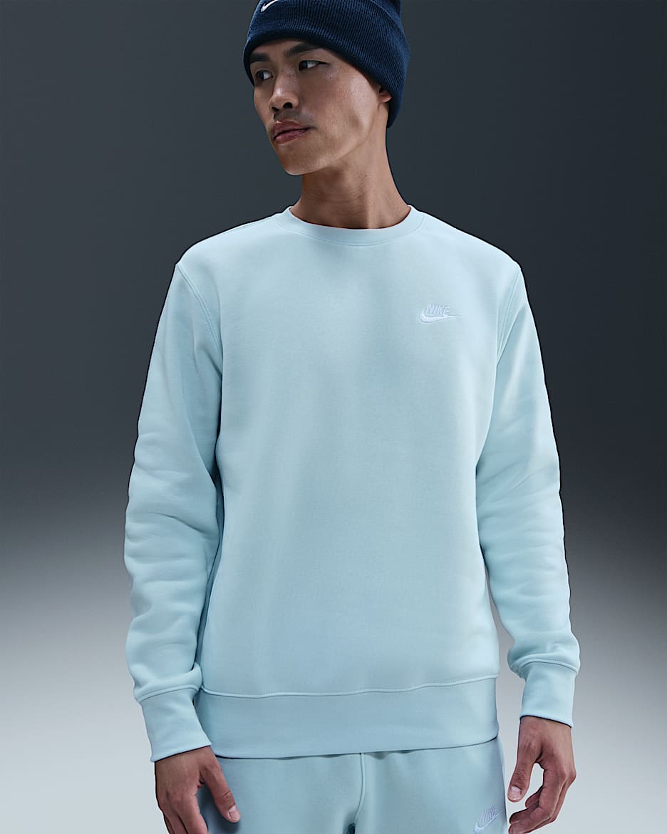 NIKEナイキ　スポーツウェア クラブ フリース クルー　裏起毛　セットアップ セール】《セットアップ対応商品》ナイキ クラブ メンズ